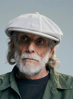 H.W.DOG Angora日产复古50S安哥拉水洗狩猎帽报童学生帽男女hwdog