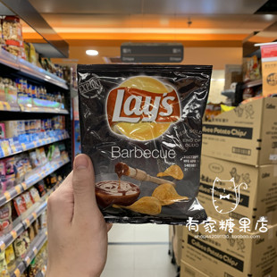香港超市代购 进口乐事LAY原味洋葱忌廉味烧烤味薯片28.3休闲零食