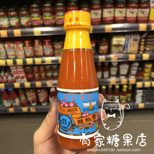 香港代购冠益华记进口辣椒酱炒菜拌面调味酱调味料114g
