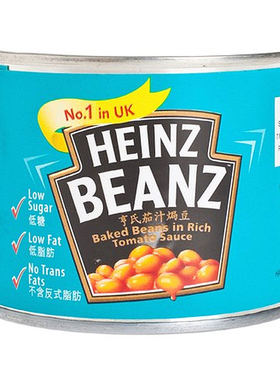 香港代购 进口 HEINZ 亨氏茄汁焗豆 BEANZ熟食罐头 200g