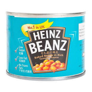 香港代购 进口 HEINZ 亨氏茄汁焗豆 BEANZ熟食罐头 200g