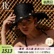BE范德安2025时尚 海边度假 草编帽手工编织女大帽檐遮阳透气法式