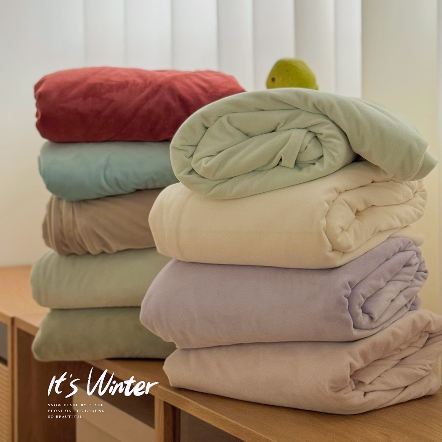 230g全消光超细牛奶绒床单简约