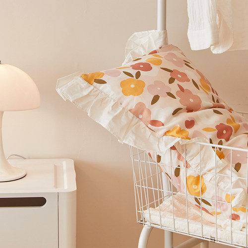 一对装少女心全棉单人枕头套