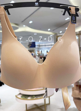 泰国华歌尔无钢圈全罩杯薄款棉内衬舒适大胸显小内衣WO1518-1519