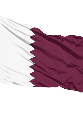 Qatar Flag 90X150cm卡塔尔国旗涤纶室内外悬挂装饰旗帜