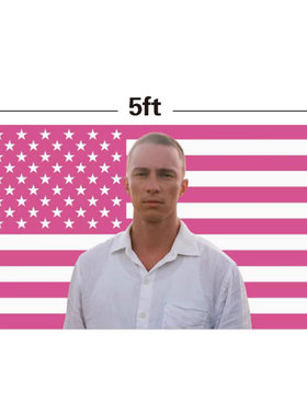 外贸货源Drew Starkey旗帜3X5FT涤纶数码印室内宿舍墙壁装饰挂布