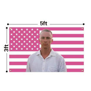 饰挂布 印室内宿舍墙壁装 外贸货源Drew Starkey旗帜3X5FT涤纶数码