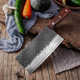 大马士革钢菜刀切片刀家用厨师刀专用切肉切菜主厨刀锋利VG10刀具