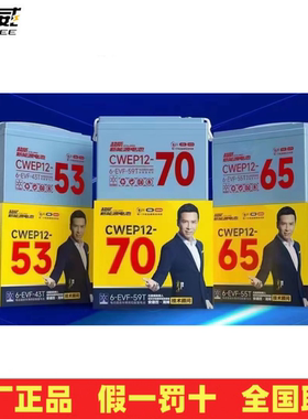 CWEP12-53-65-70超威电瓶12V