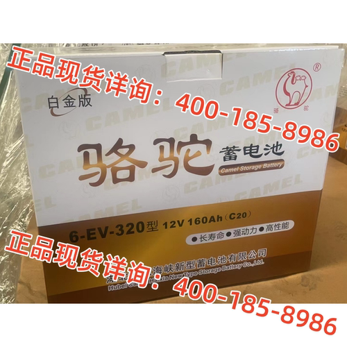 6-EV-320型骆驼水电瓶12V160AH