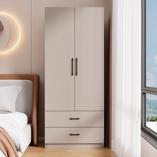 空间木板实储物多层小户型衣柜儿童家用经济型卧室收纳省柜子衣橱