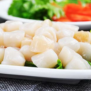 扇贝柱新鲜原汁速冻冷冻水产元 包 贝柱瑶柱扇贝野生扇贝丁200克