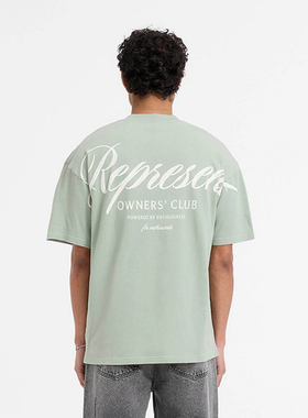 REPRESENT OWNERS CLUB T-SHIRT美式字母印花男女同款潮牌短袖T恤