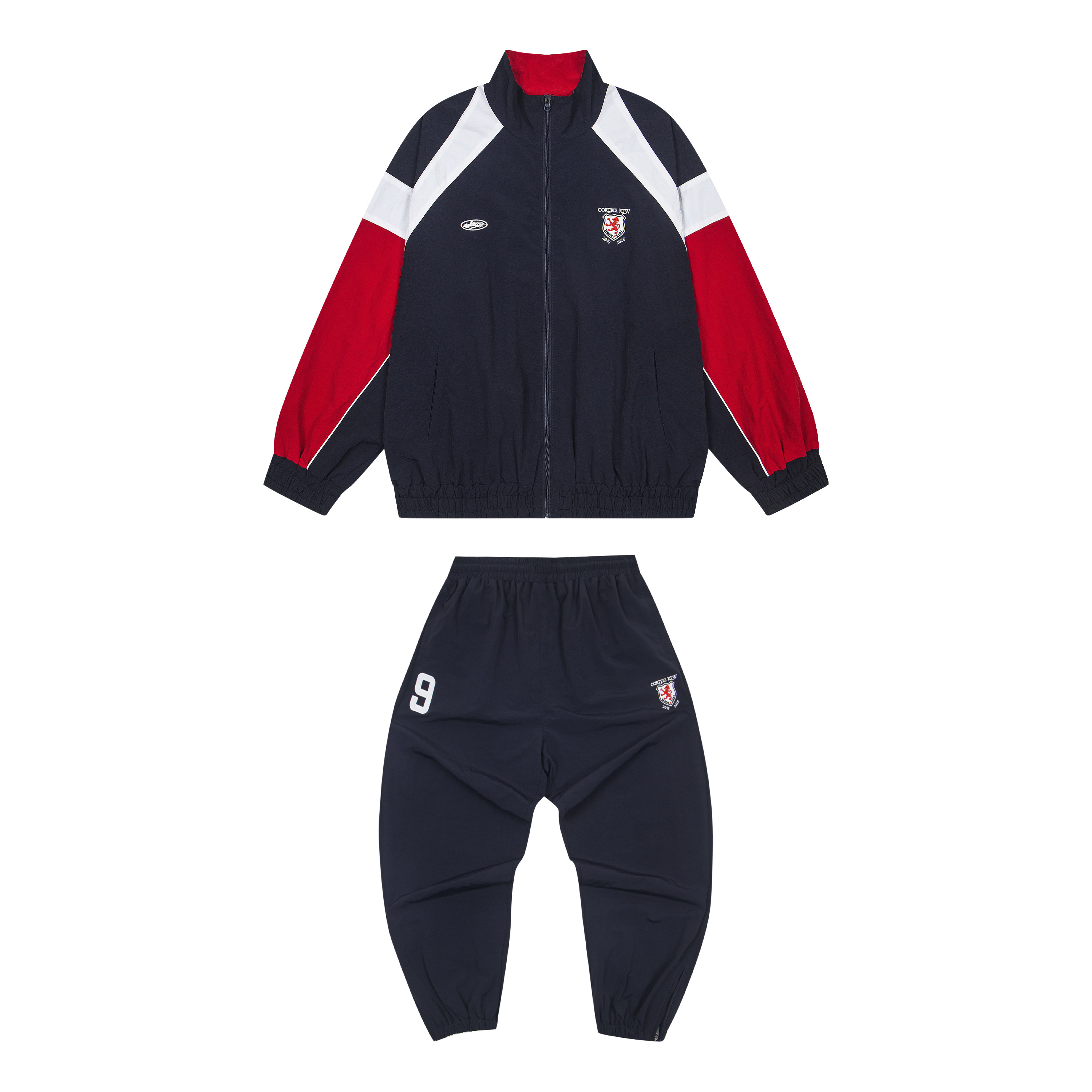 corteiz运动休闲梭织外套长裤潮