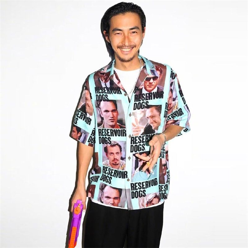 WACKO MARIA SHIRT欧美日系潮牌嘻哈休闲沙滩夏季短袖花衬衫男女