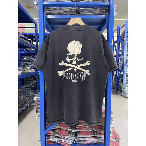 GrailzProject骷髅印花短袖T恤