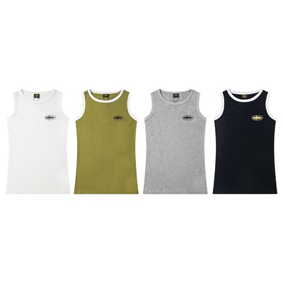 corteiz美式高街无袖背心汗衫男