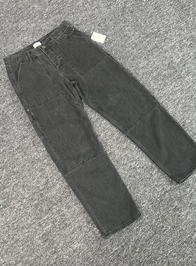 AIME LEON DORE DENIM JEANS美潮高街复古伐木工装直筒牛仔长裤男