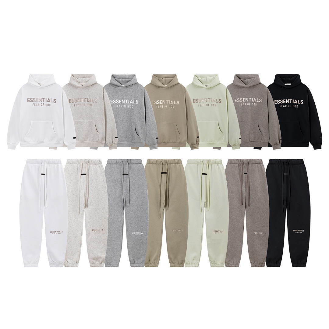 ESSENTIALS秋冬加绒运动休闲套装