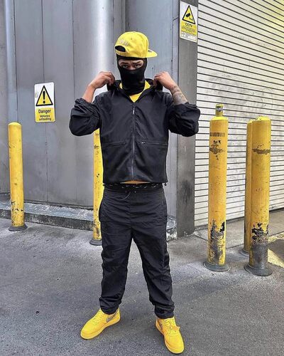 Trapstar春秋风衣外套长裤套装男