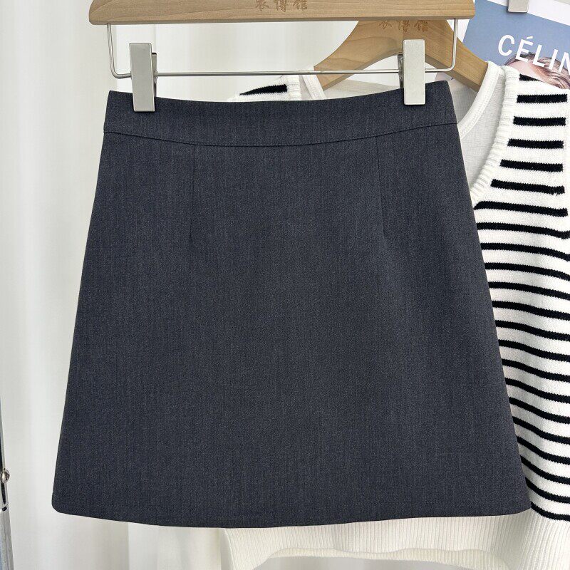 春季西装半身裙女2026年春秋新款 a字裙短裙高腰显瘦百搭半裙裙子