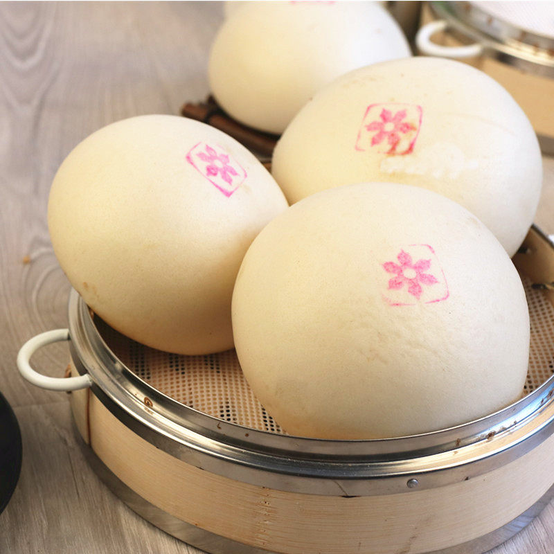 浙江台州仙居纯手工手撕千层白面馒头老面大饽饽早餐方便面食10个