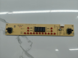 凹形电磁炉双旋钮控制灯板MHP-GP2-10C板型号一样才可15灯