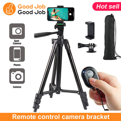 Tripod stand for Phone camera Holder mount Bluetooth remote