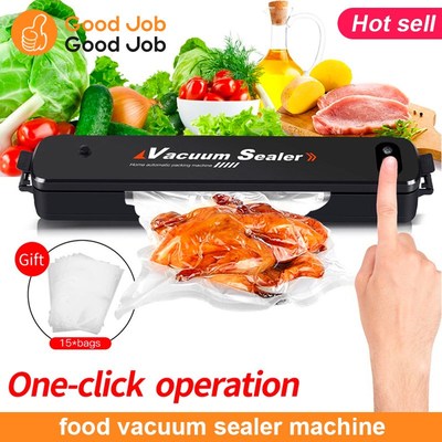 electric food vacuum sealer packaging machine retain fresh