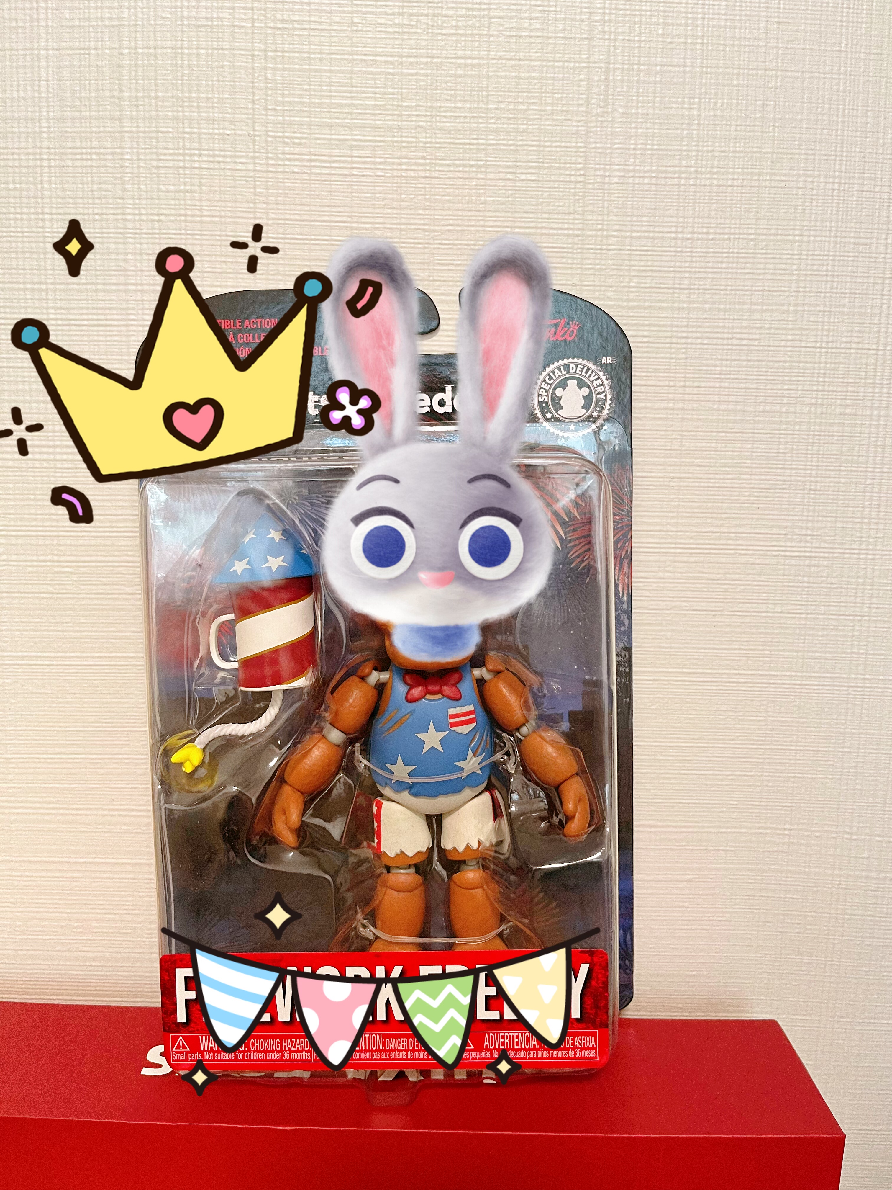 正品美国国庆纪念版本Funko美国烟花熊可动5英寸手办模型盒装送礼,模玩/动漫/周边/娃圈三坑/桌游,手办/手办景品,淘宝优惠券,粉丝福利购,淘宝优惠卷