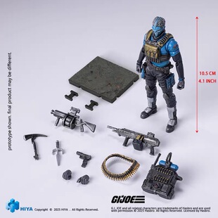 HIYA海雅EXQUISITE MINI特种部队蛇魔1/18可动人偶拆盒网手办模型