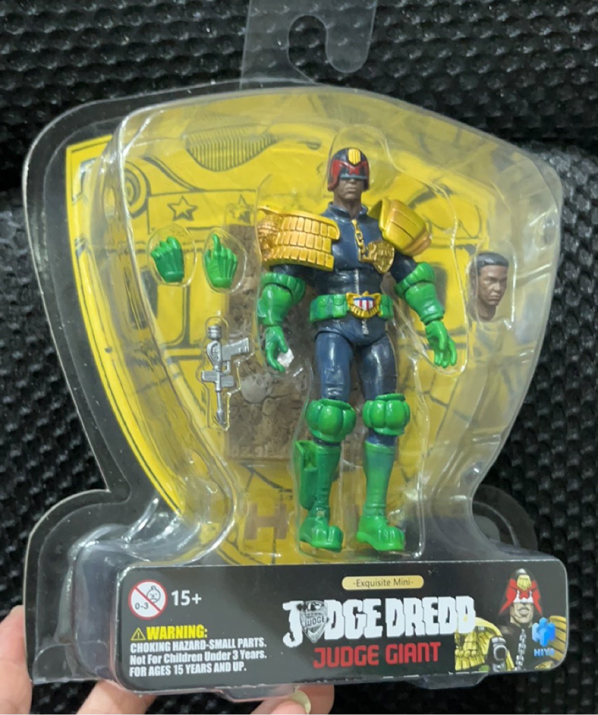 hiya海雅迷你系列1/18 特警判官巨人判官 10cm超可动人偶手办模型