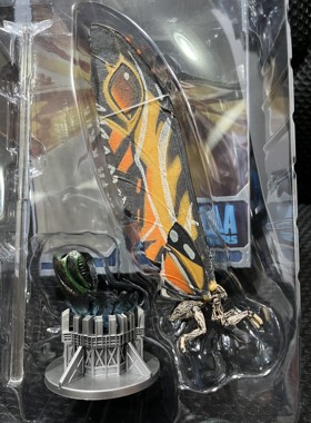 NECA7寸哥斯拉 怪兽之王 魔斯拉 Mothra 拉顿 手办恐龙模型 摆件