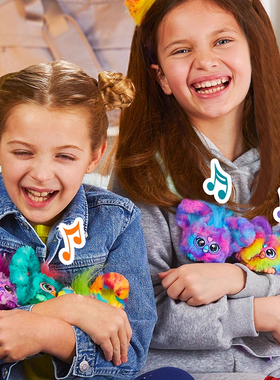 孩之宝菲比精灵迷你电子玩偶宠物furby儿童毛绒公仔玩具可爱礼物