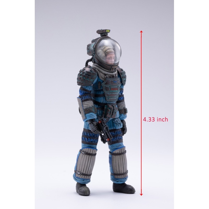 HIYA海雅迷你系列 1/18 异形1 宇航服兰伯特可动手办人偶模型玩具