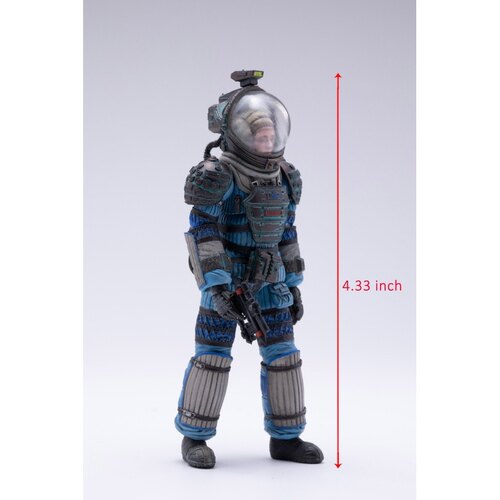 HIYA海雅迷你系列 1/18 异形1 宇航服兰伯特可动手办人偶模型玩具