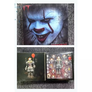 7寸可动模型手办摆件 NECA小丑回魂IT小丑豪华版 国产版 全新盒装