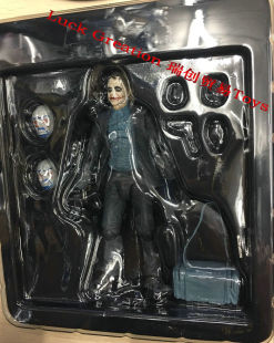 MAFEX 正义黎明 蝙蝠侠 BATMAN 黑暗骑士小丑Joker银行劫匪版模型