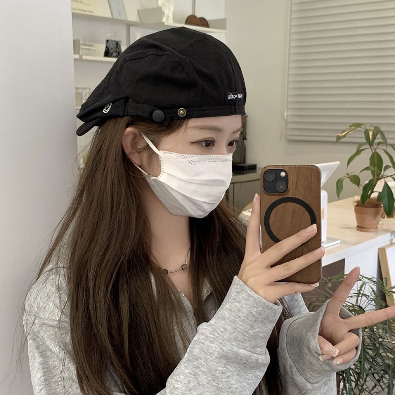 贝雷帽休闲韩系男女夏秋前进