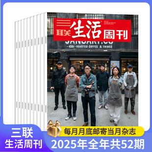 时事评论 新闻热点 三联生活周刊2025年杂志1年共52期 政治经济三联生活周刊杂志2026年过刊合订本 起订月任选