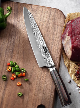 四夕郎西餐刀厨师刀水果刀菜刀西厨刀主厨刀牛刀切牛排刀专用刀具