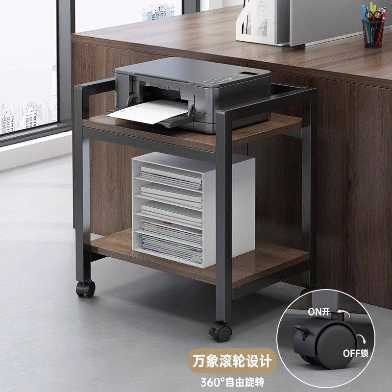 置物架打印机置物架落地可移动