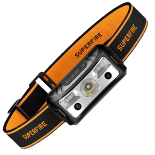 神火头灯强光充电超亮HL05登山夜钓钓鱼头戴式工作户外专用感应灯