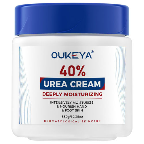 跨境英文亚马逊40% urea cream保湿滋润去角质手足尿素霜身体
