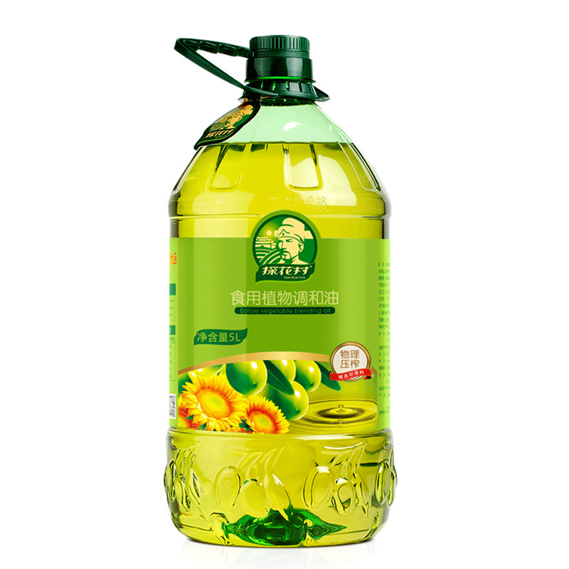 【探花村旗舰】葵花橄榄 橄榄油葵籽油 植物调和油食用油植物油5L