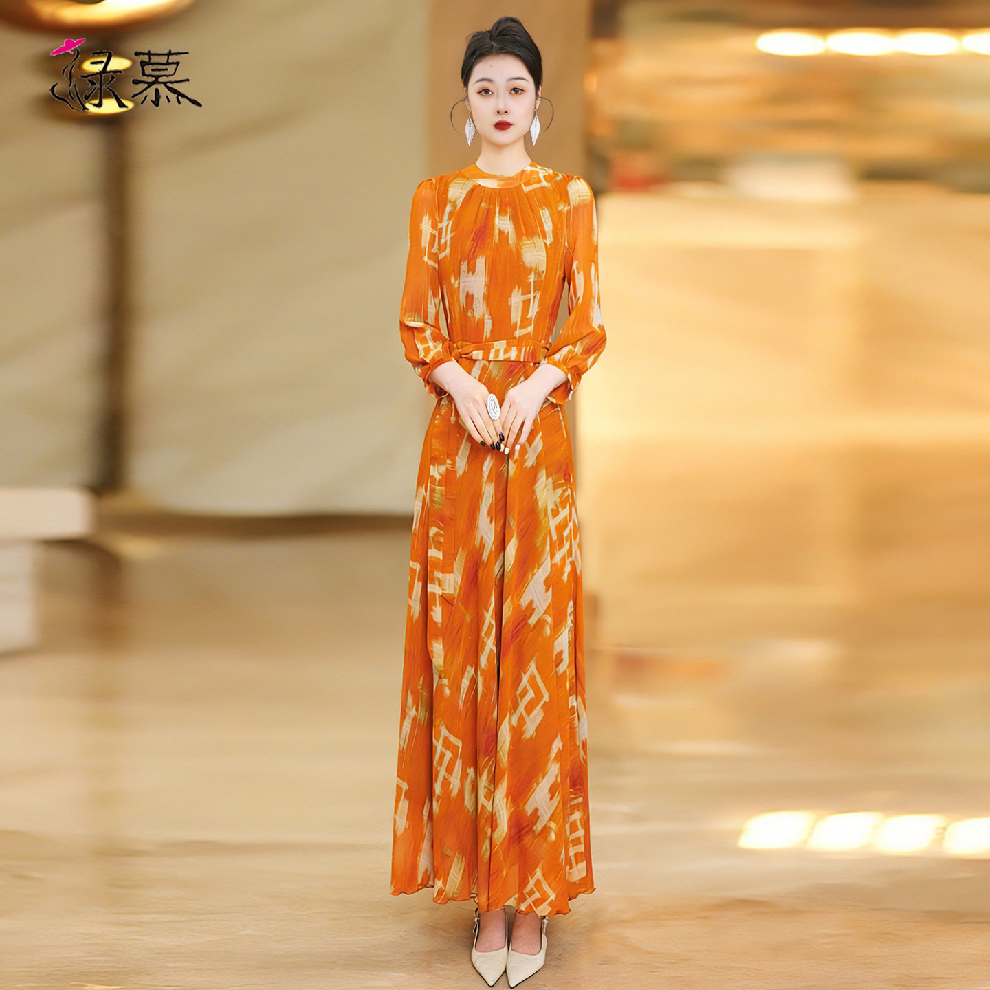 高级感气质显瘦优雅裙子女夏长款