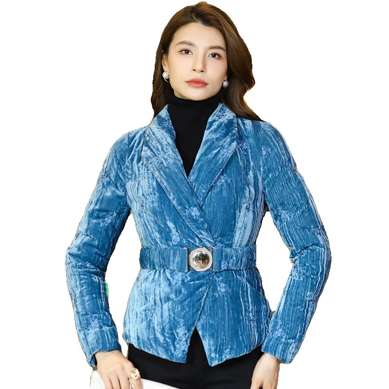 绿慕高贵优雅时尚羽绒服