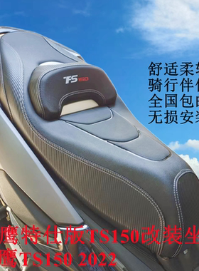 适用天鹰特仕版ts150改装坐垫天鹰TS150座椅坐垫总成透气防水舒适