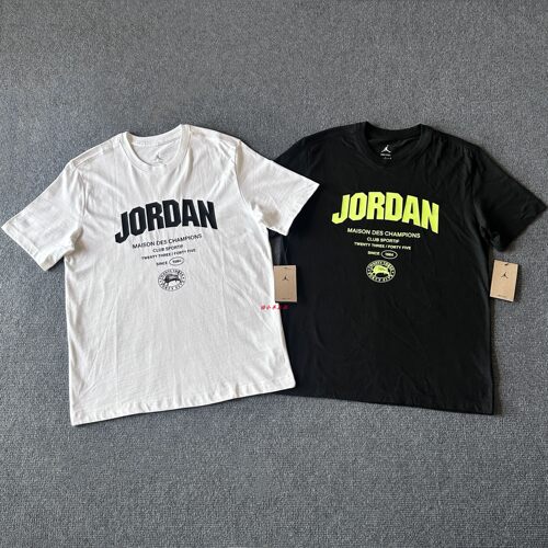 NIKE耐克正品JORDAN男士休闲圆领透气运动短袖FZ1926-100